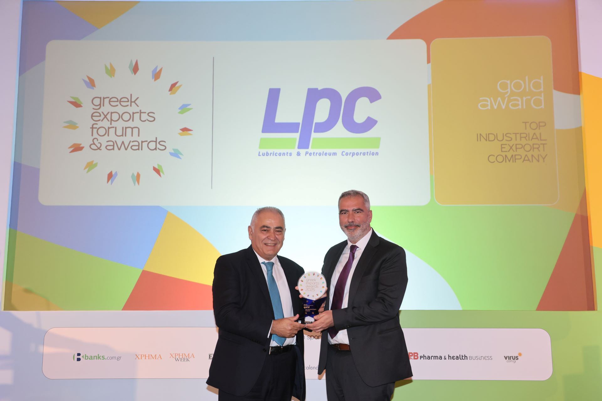 Golden Awards for LPC and CYCLON at the Greek Exports Awards 2025